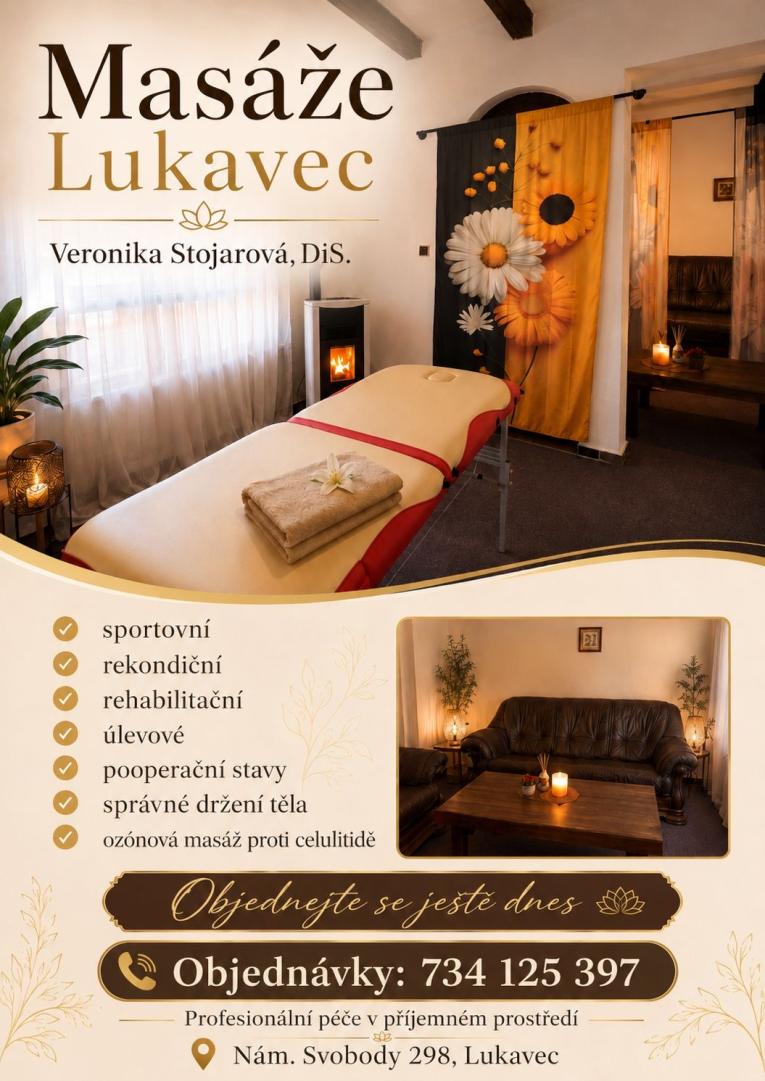 MASÁŽE VERONIKA STOJAROVÁ LUKAVEC