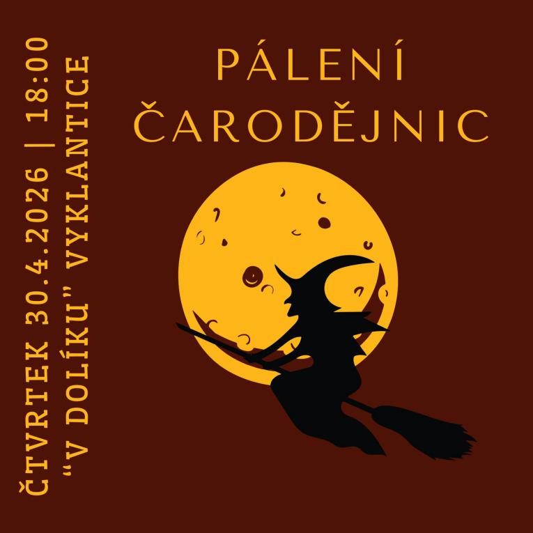 Pálení čarodějnic 30.4.2026